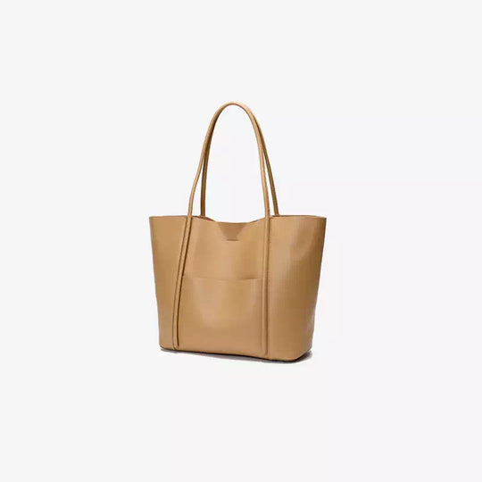 Women's fashion beige tote bag