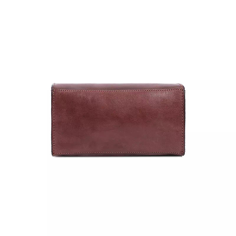 Vegetable-tanned leather handbag for women