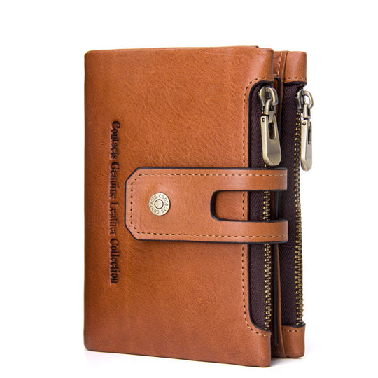 High-quality stylish leather billfold for men