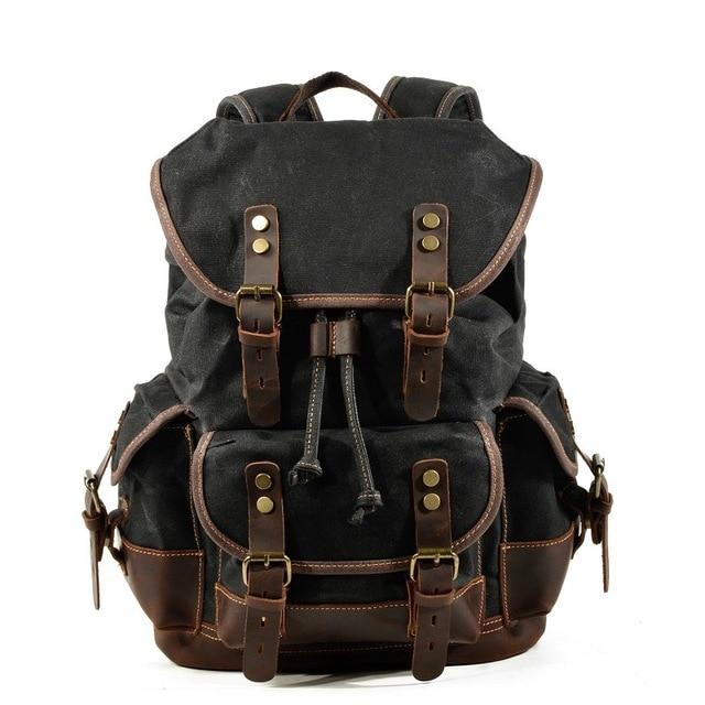 Men's retro travel backpack 20-35 liters