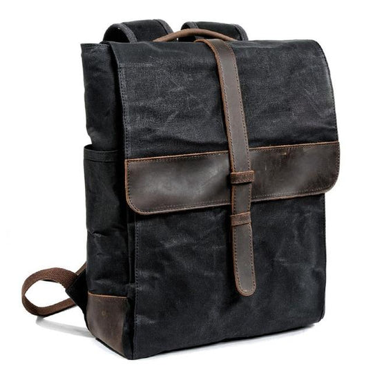 20-35L canvas leather travel daypack
