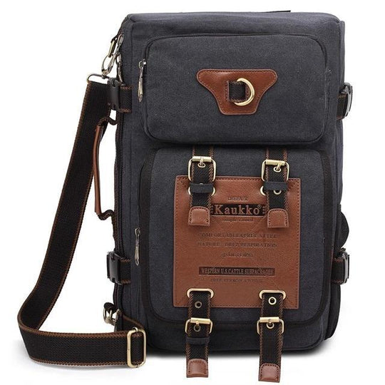 20-35L canvas leisure travel backpack