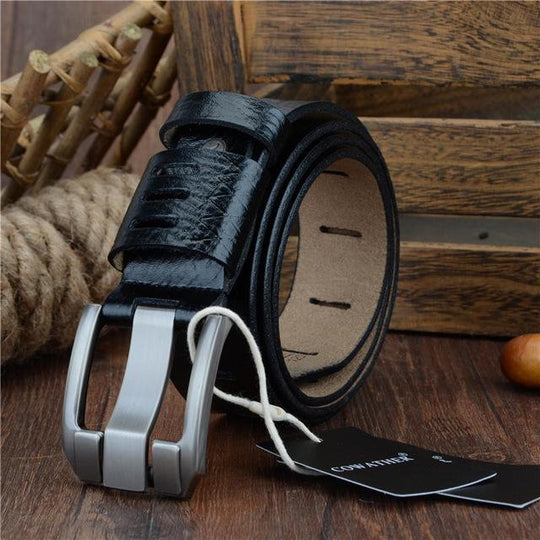 Durable Casual Leather Belt For Men, Tarxi Model