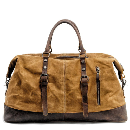 Stylish and spacious vintage weekender bag for travel
