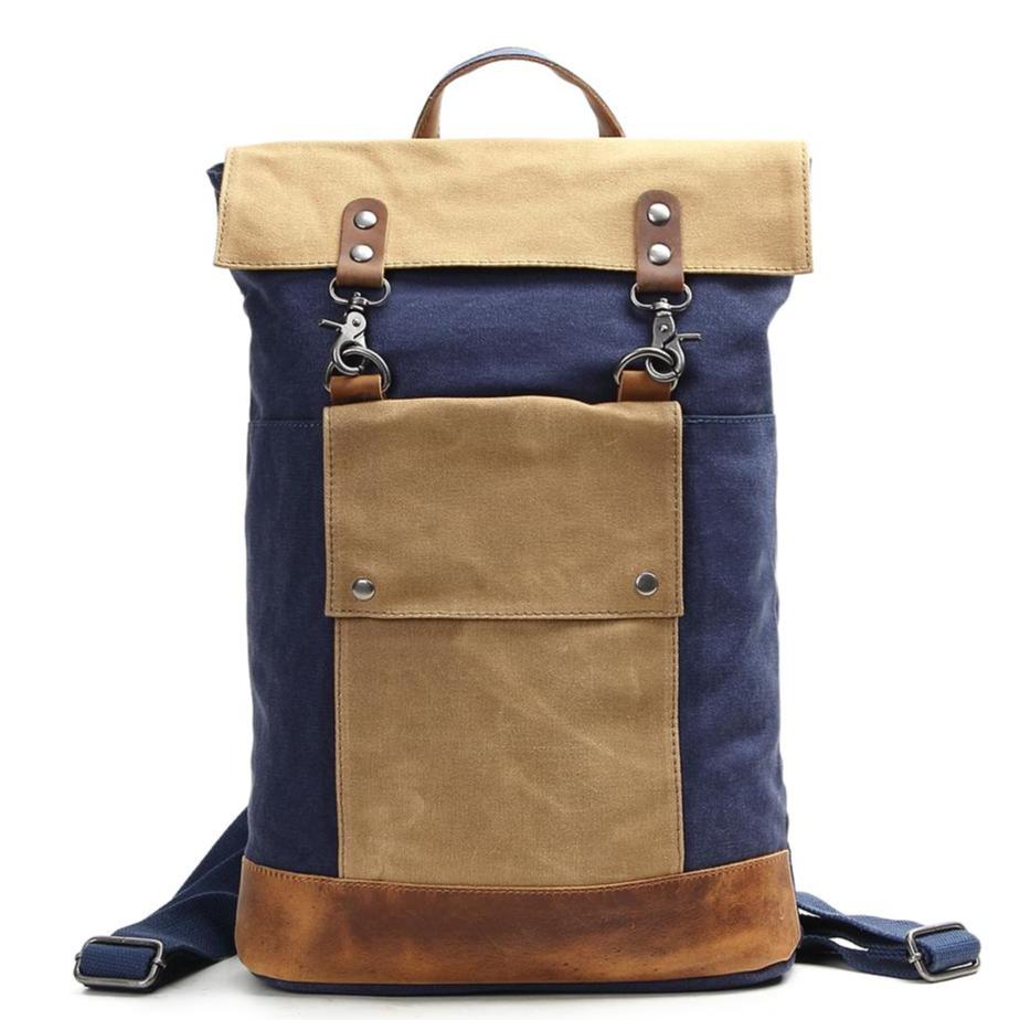 Elegant Small Backpack for Women with Minimalist Design - Leather Purse Backpack