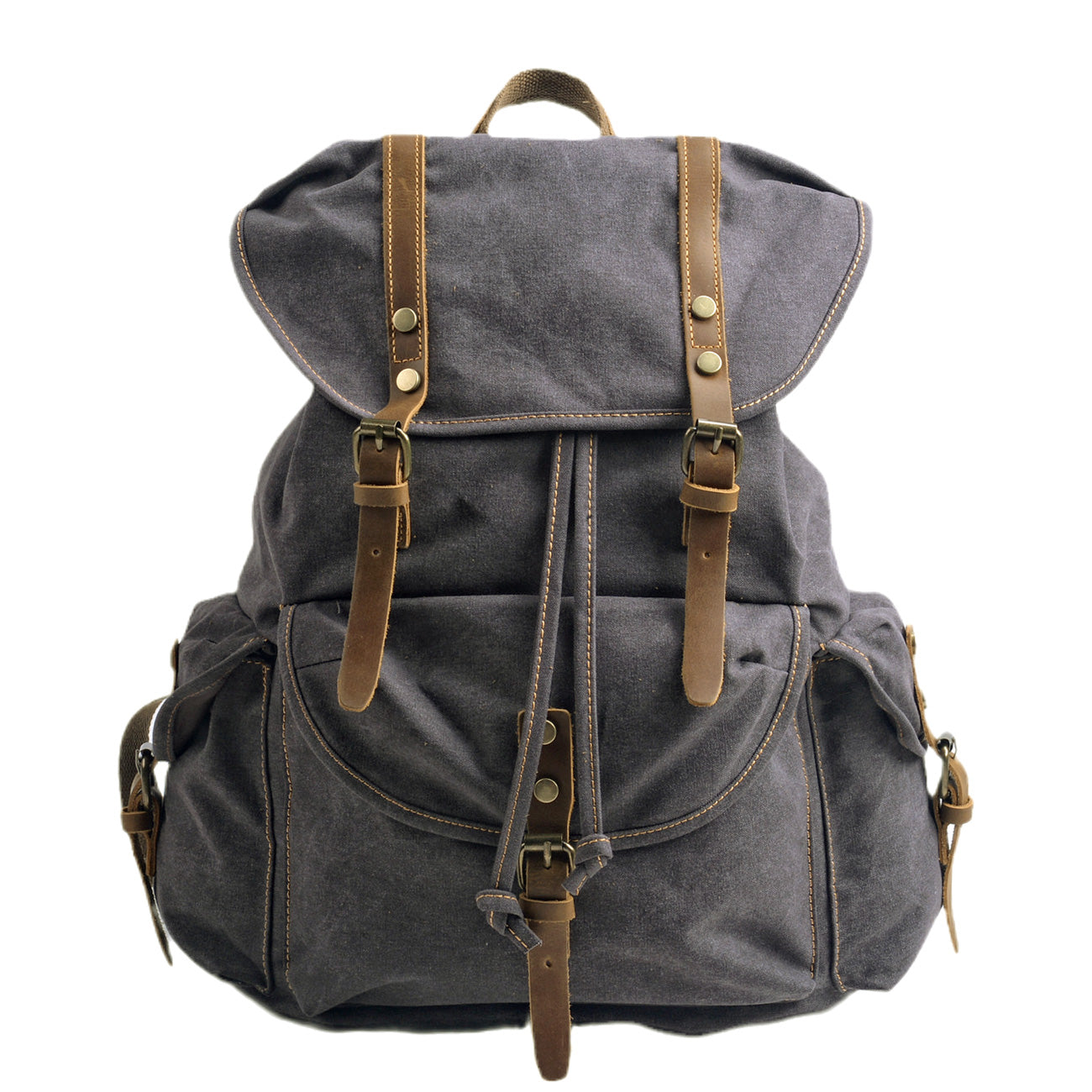 Buying Canvas Flap Rucksack with Multiple Internal Pockets for 18