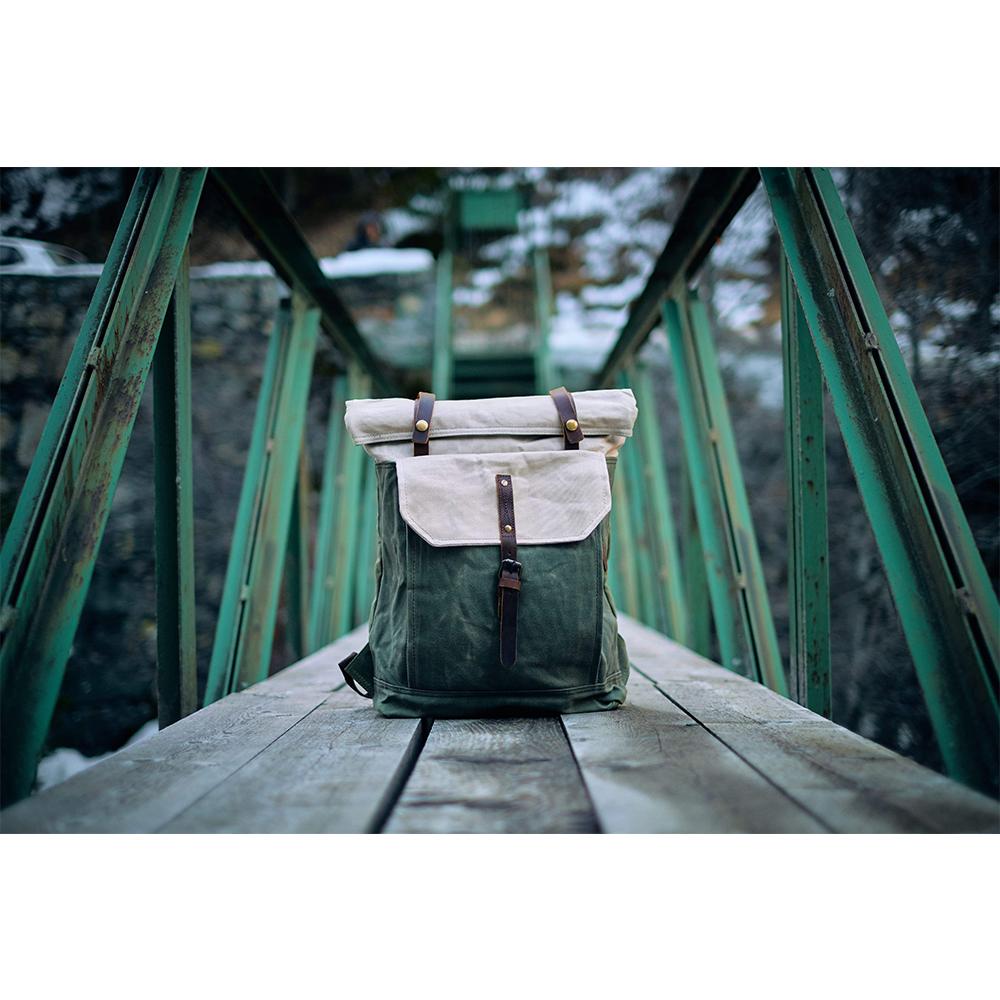 Vintage Backpack – Classic Canvas Bag with Timeless Style for Everyday Use