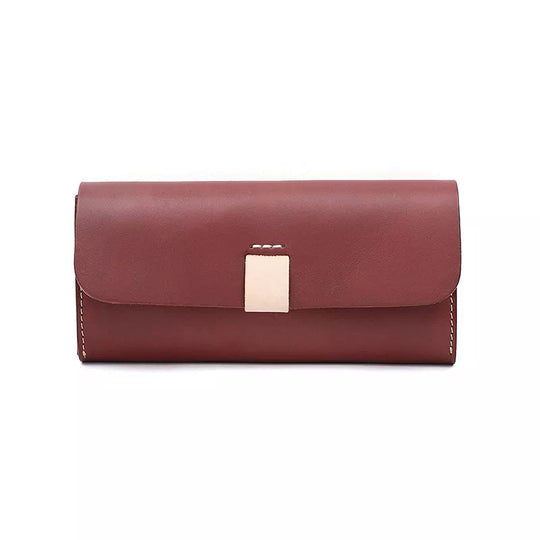 Women's Snap Leather Wallet