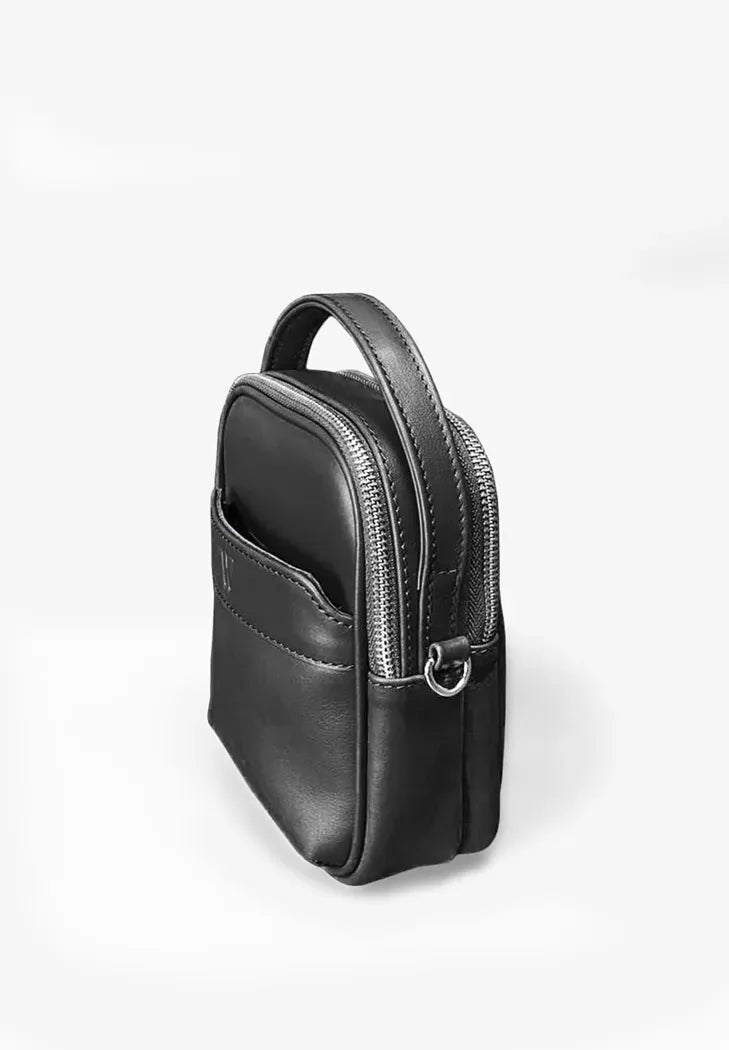 Men’s Leather Crossbody Bag – Stylish and Practical for Everyday Use - Leather Purse Backpack