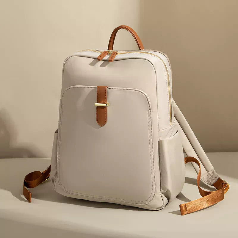 Trendy laptop backpack with padded straps