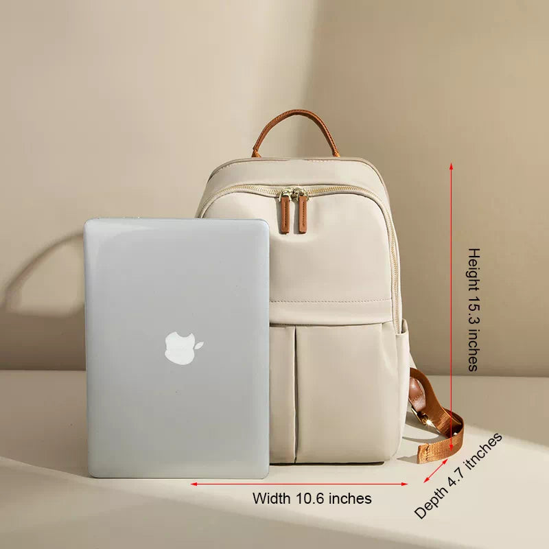 Chic laptop backpack for professional women