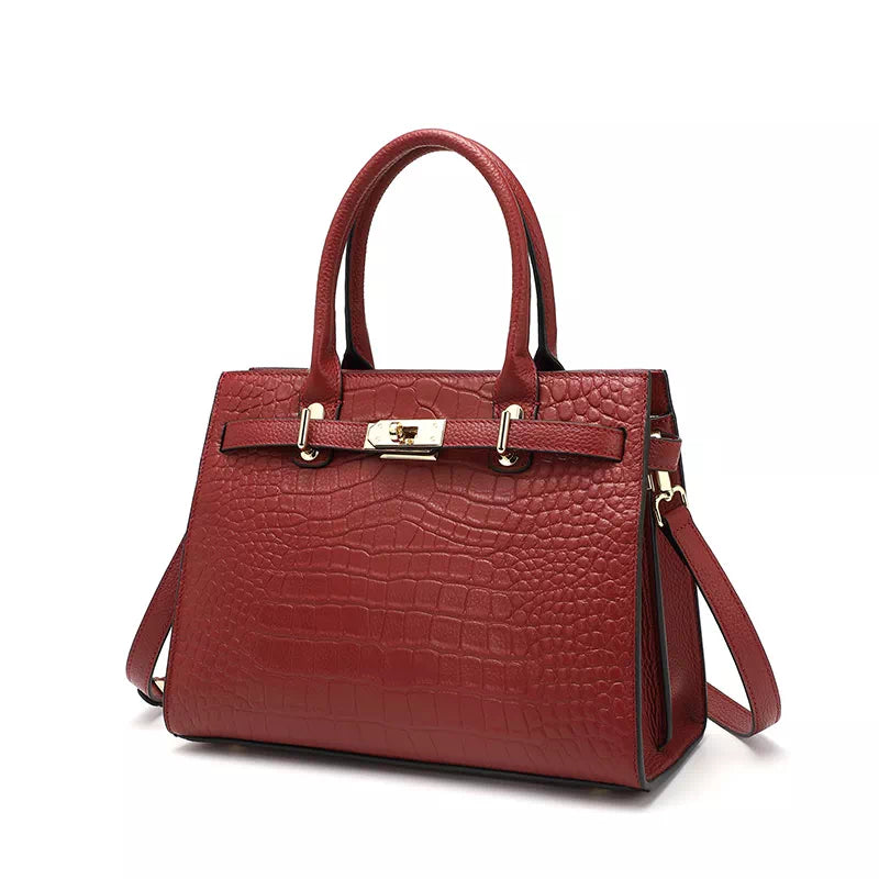 Affordable and Stylish Middle Size Leather Satchel Bags