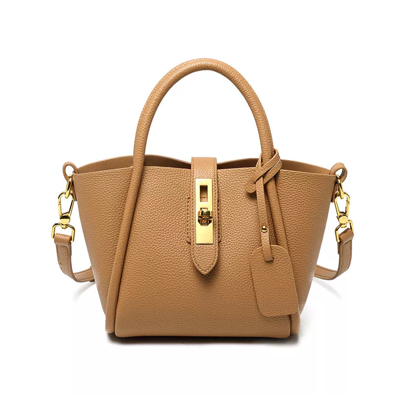 Stylish women's satchel with top handle