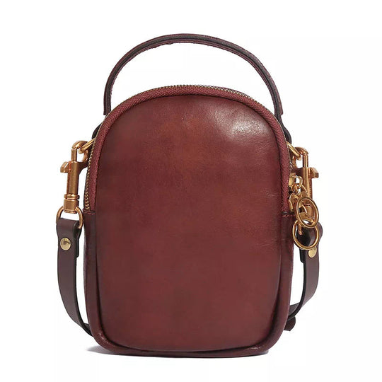 Fashion-forward women's mini backpack with sling design