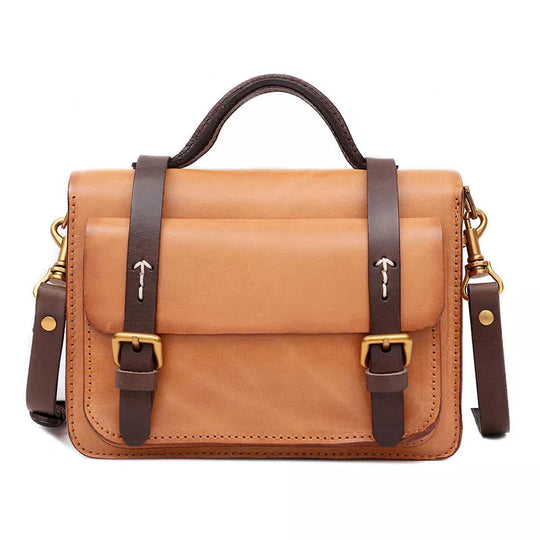 Best High-Quality Leather Top Handle Crossbody Bags with Vintage Design