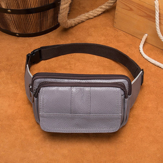 Women's small leather fanny pack