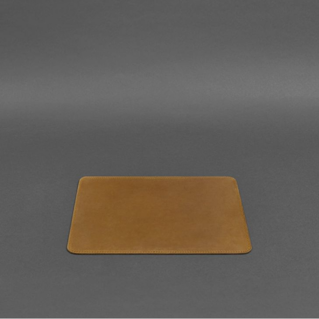 Stylish leather mouse pad