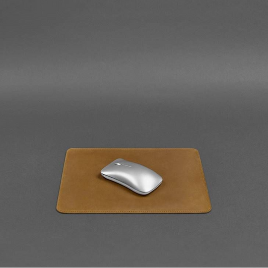 Minimalistic Leather Mouse Pad