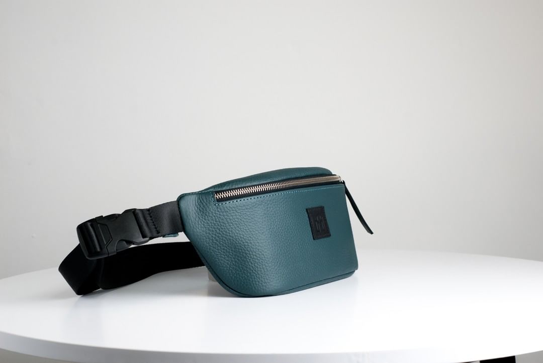 Mens fanny pack leather