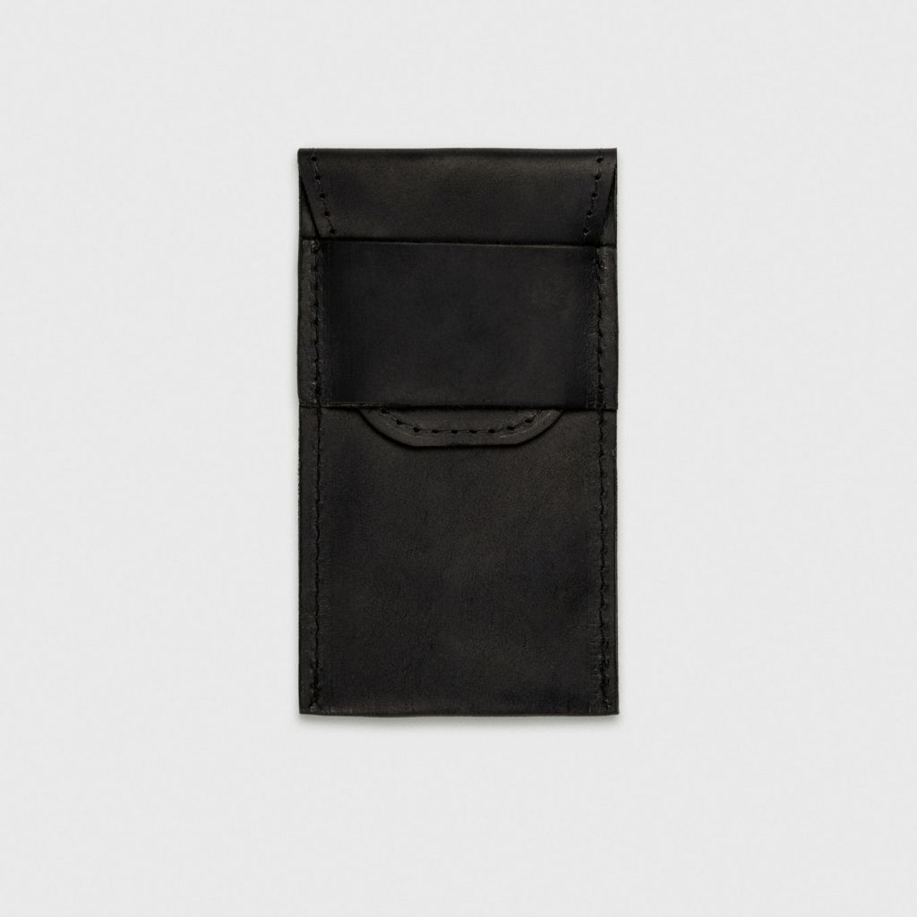 Leather Watch Case Black
