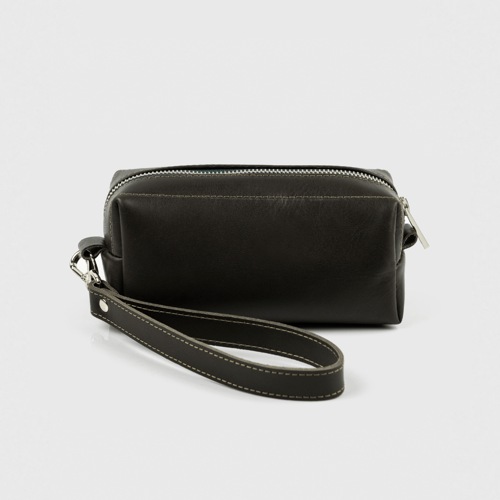 Genuine Leather Toiletry Bag
