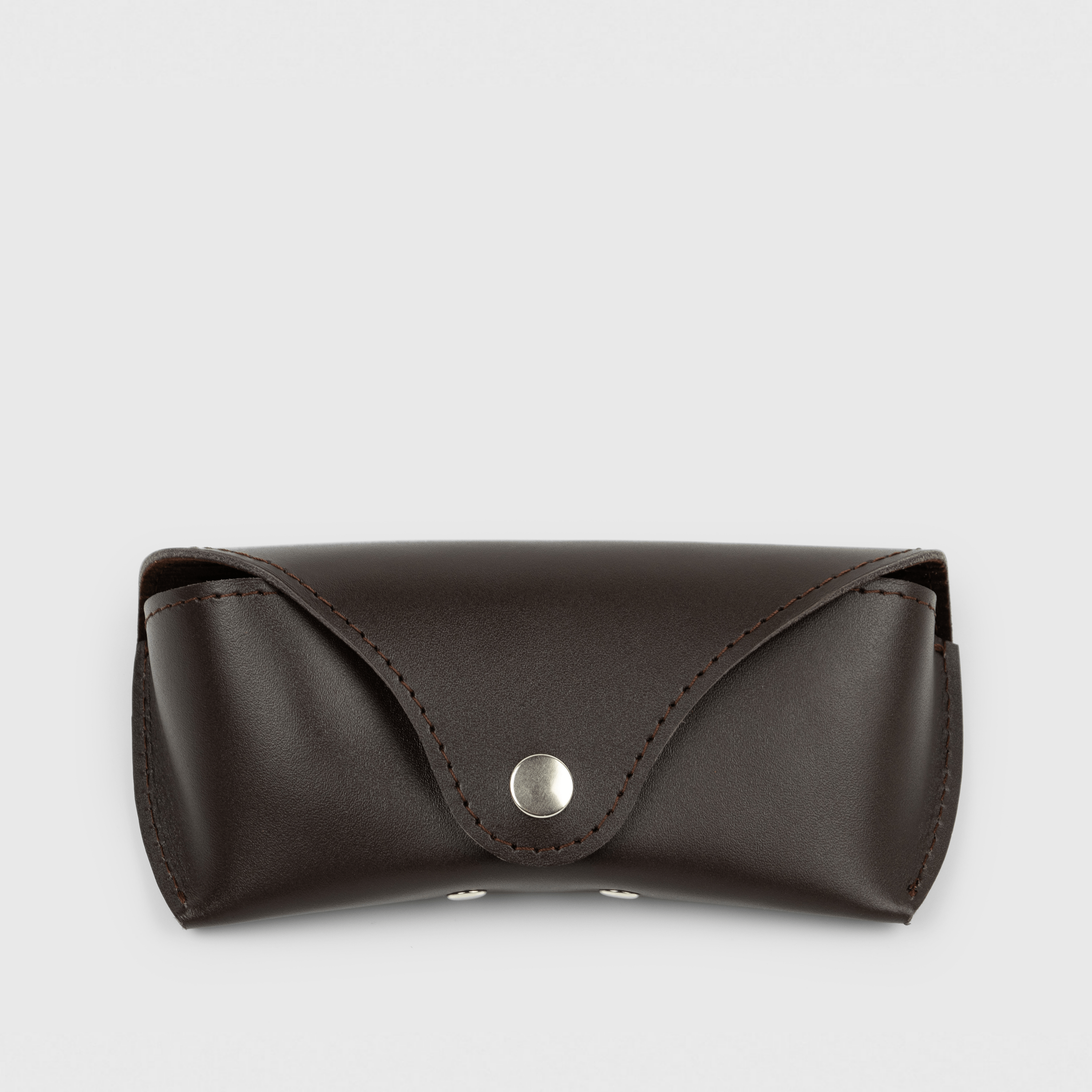 Genuine leather sunglasses case