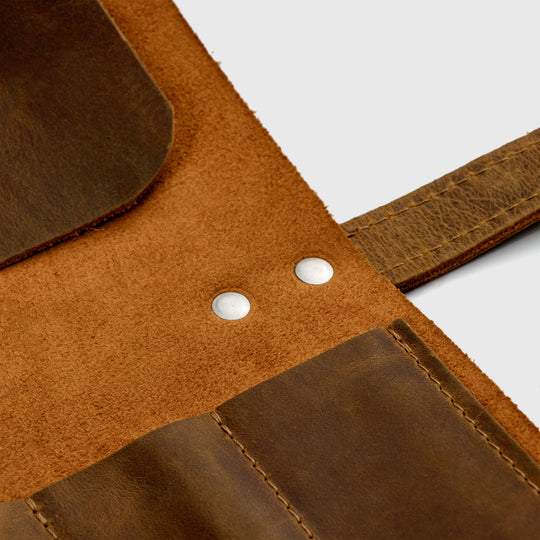 	leather artist portfolio case