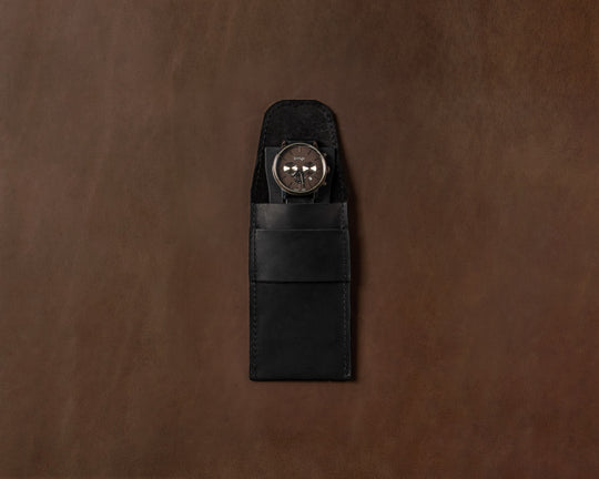 Leather Watch Case Handmade