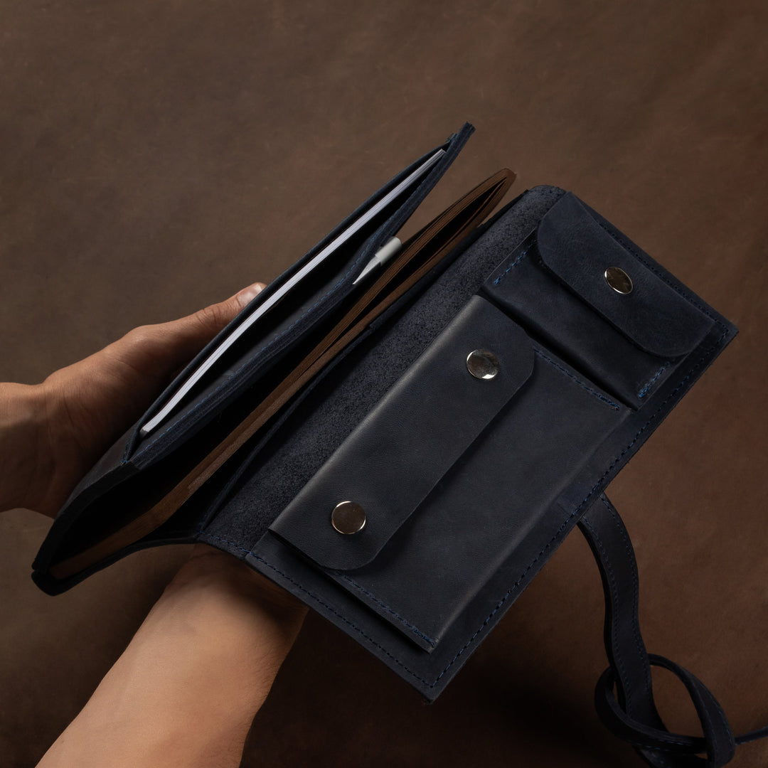 leather notebook organizer