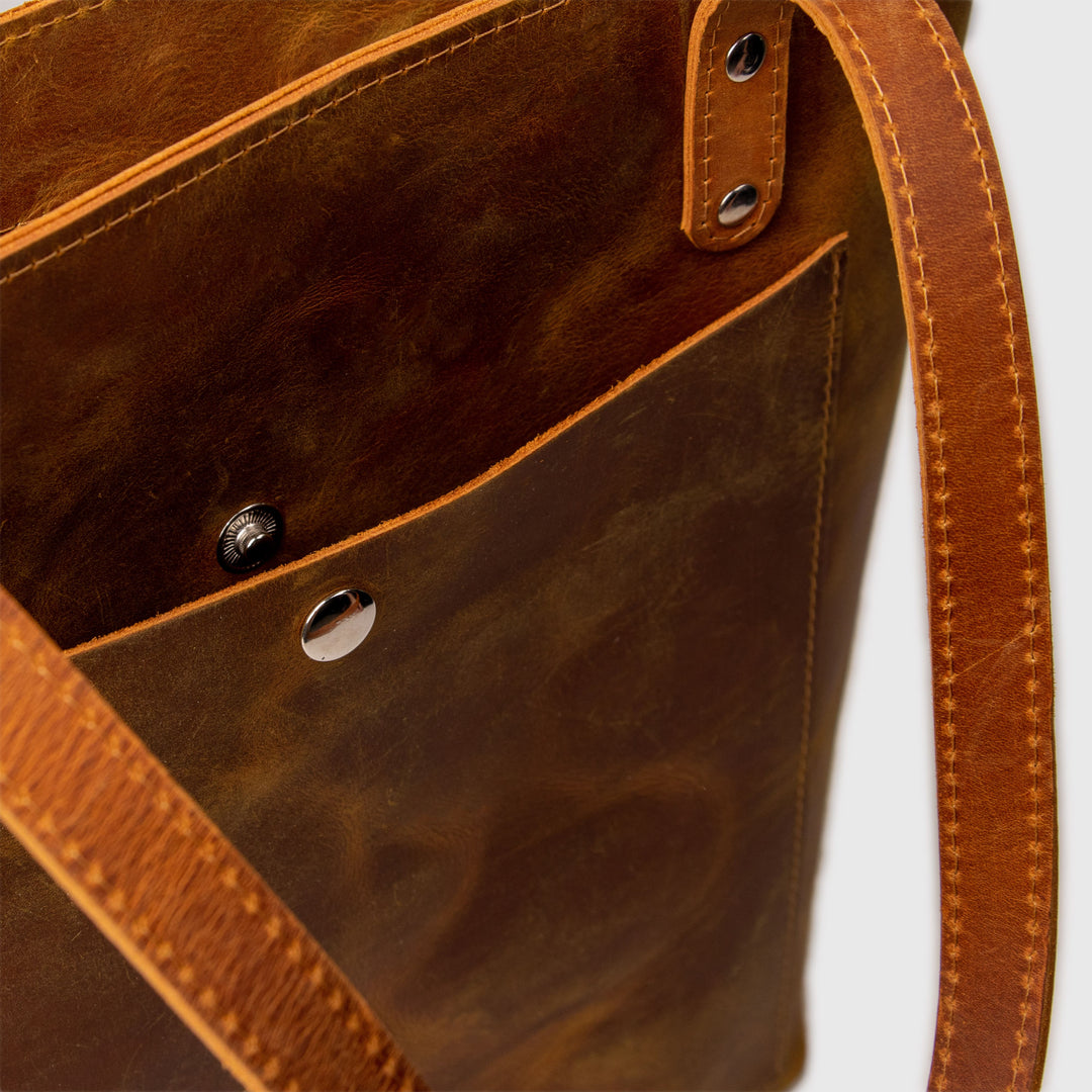 Personalized Leather Purse Shoulder Bag