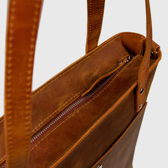 Handcrafted Leather Tote