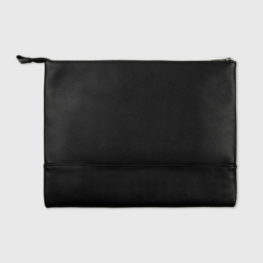 Black Leather Laptop Cover MacBook