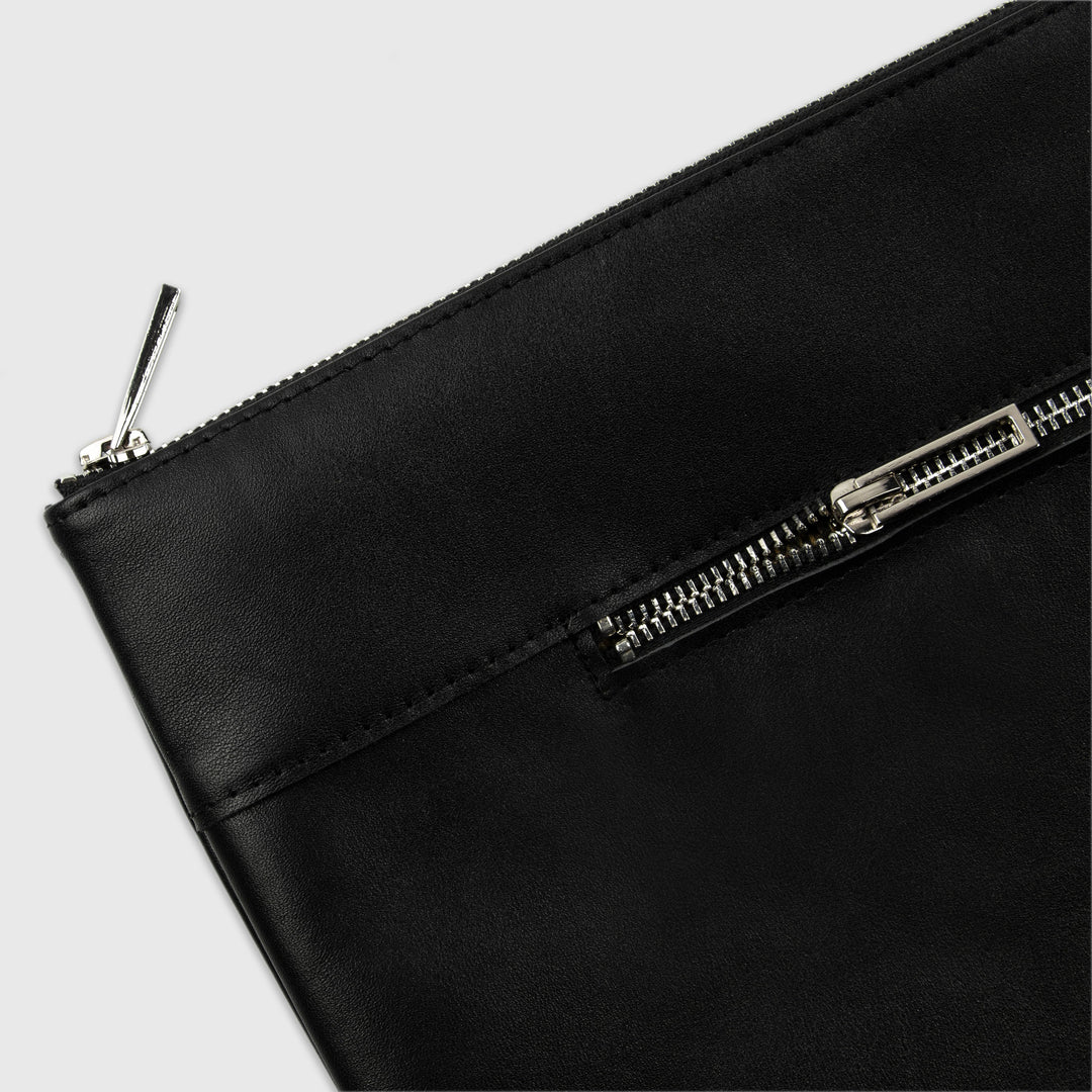 Black Leather Laptop Cover MacBook