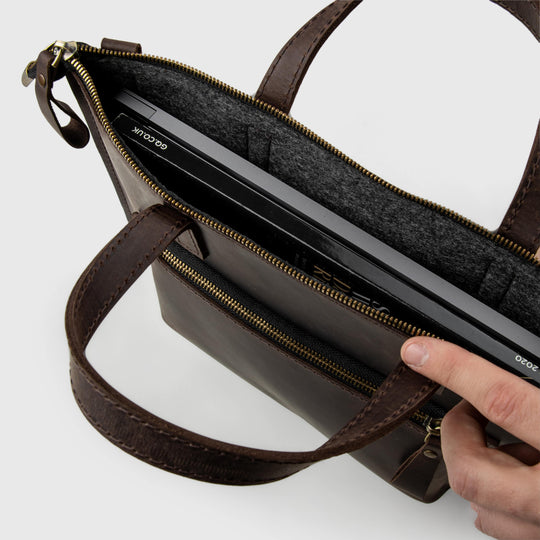 leather bag for macbook air