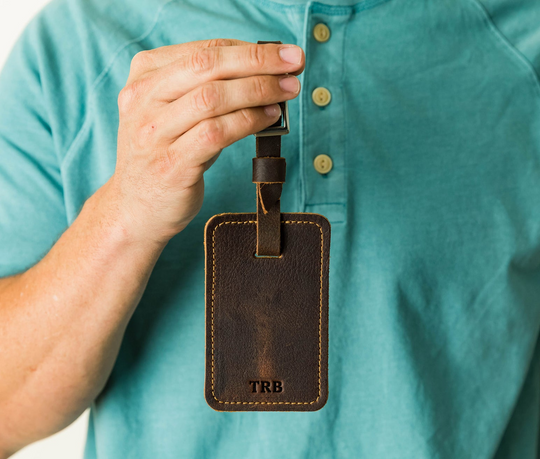 Leather Luggage Tags Personalized